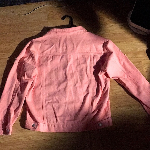 Pink Jean Jacket - Picture 4 of 4